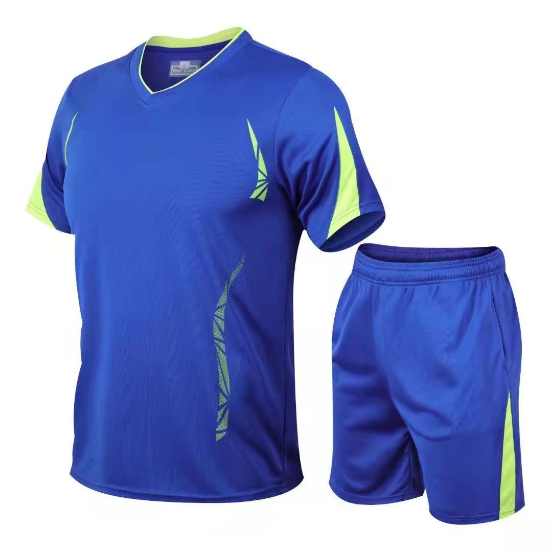 Men GYM fitness clothing set Picture color 8