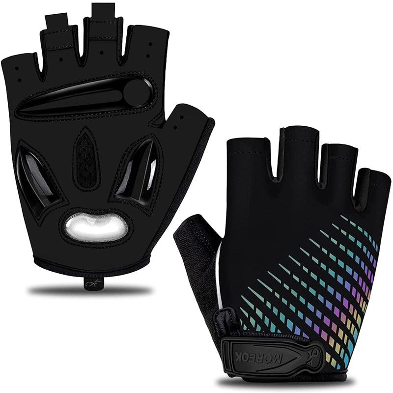 Liquid Gel Bike Gloves 121-Color Night Glow