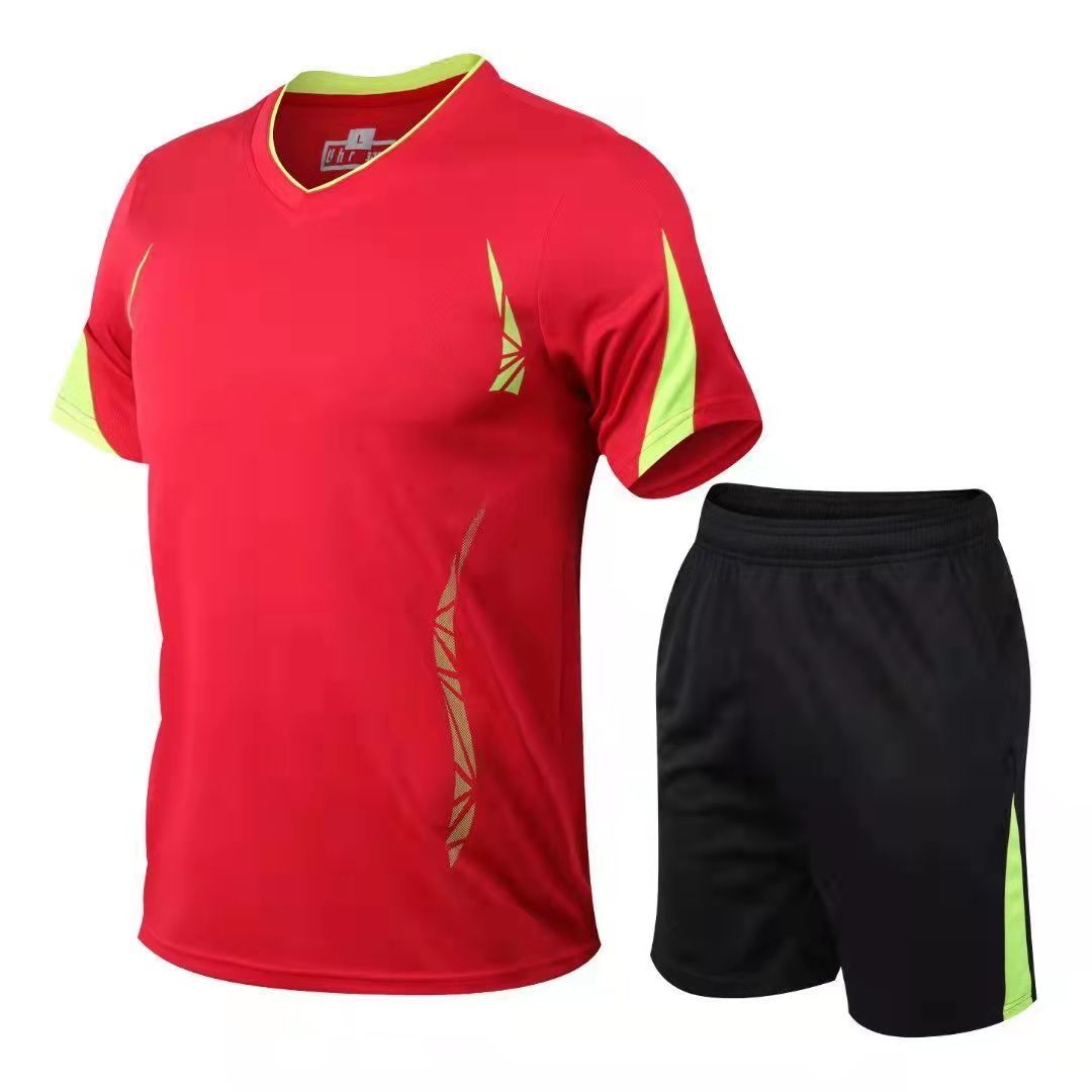 Men GYM fitness clothing set Picture color 7