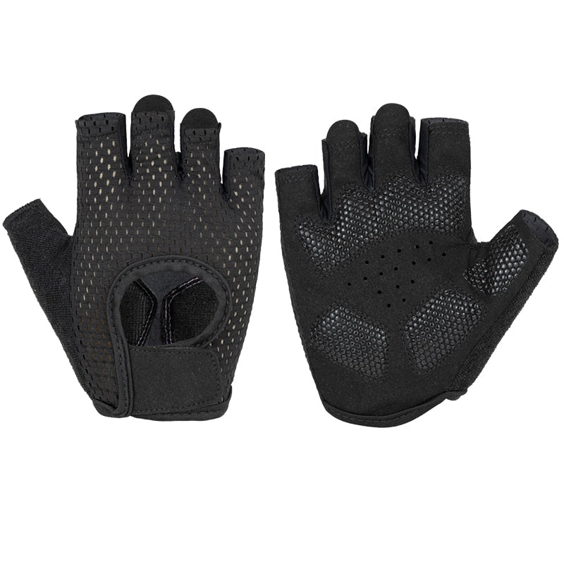 WeightLifting Fitness Gloves Gray