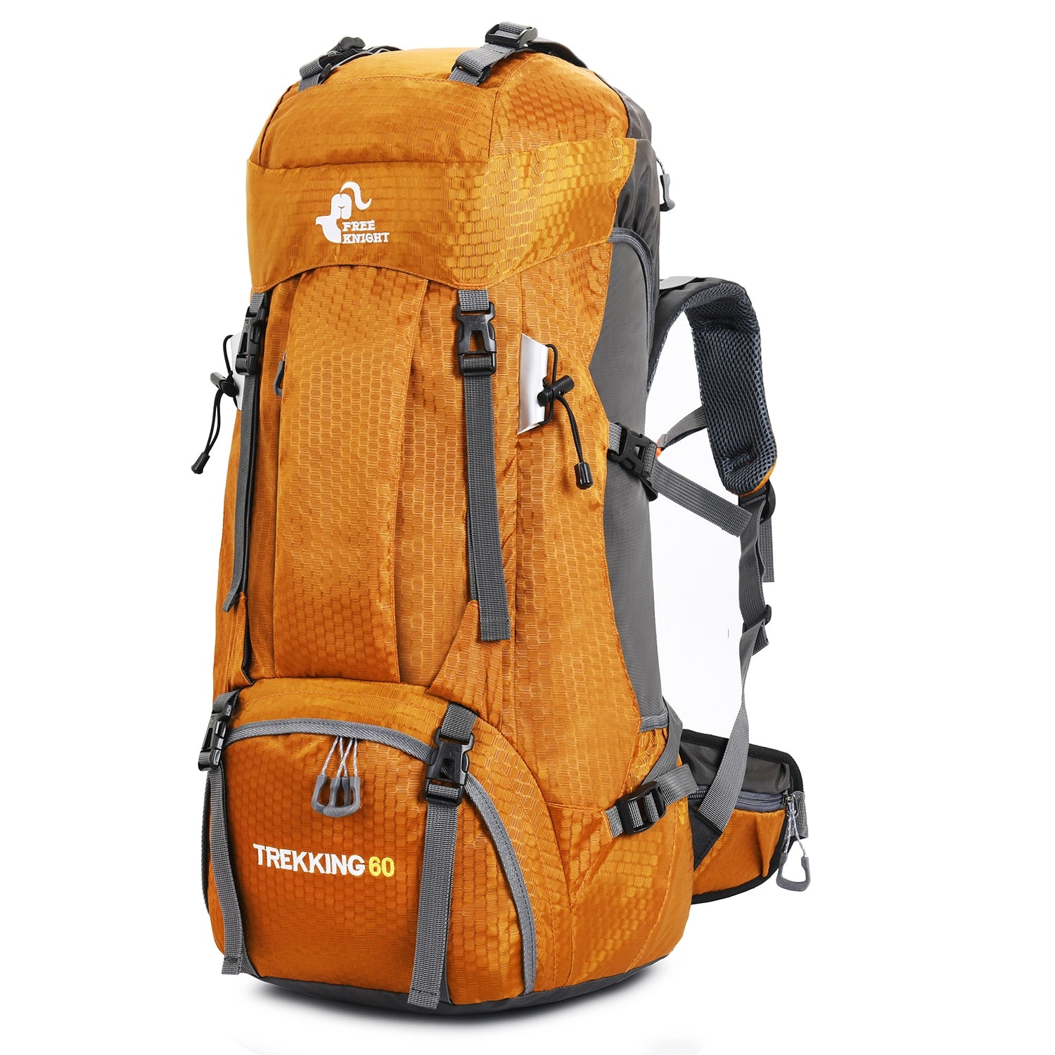 Waterproof Climbing Backpack Gold 50 - 70L