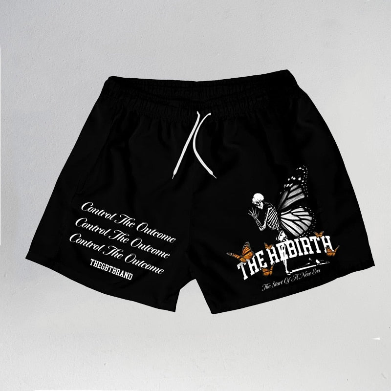 Men Gym Get Better Today Mesh Shorts