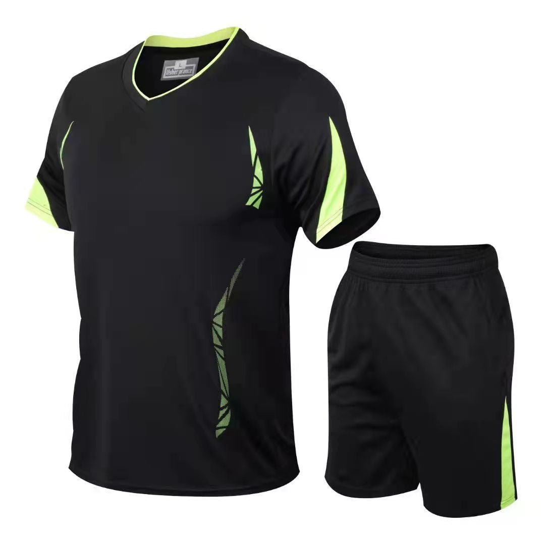 Men GYM fitness clothing set Picture color 10
