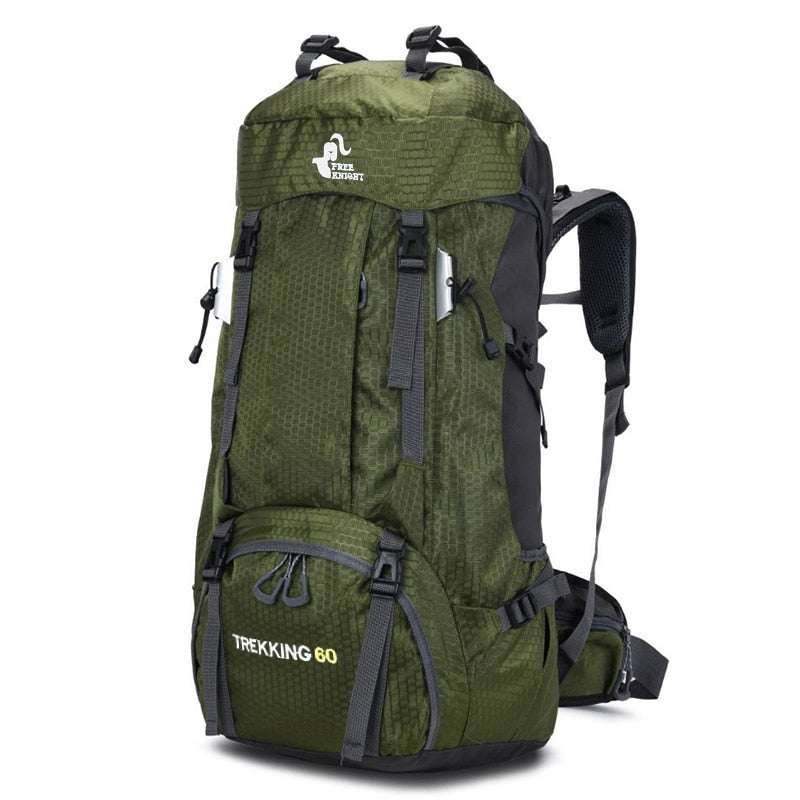 Waterproof Climbing Backpack Army 50 - 70L