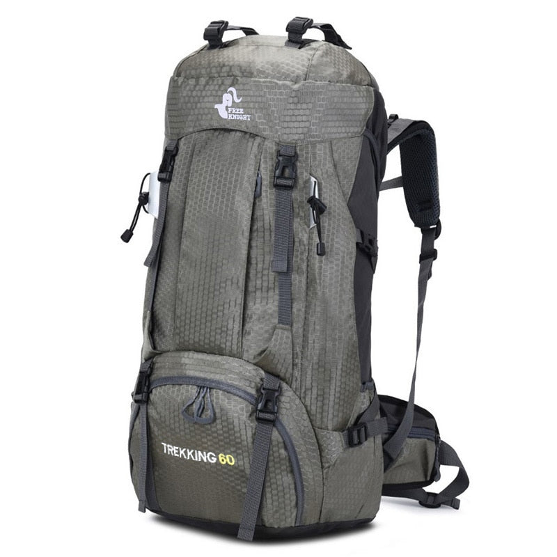Waterproof Climbing Backpack Grey 50 - 70L