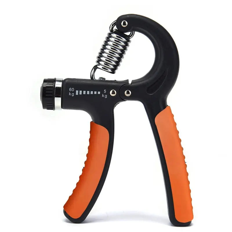 Adjustable Heavy Hand Gripper A-Black Orange