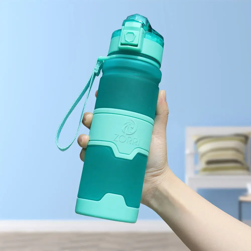 BPA Free Plastic Sports Water Bottle Sky Blue
