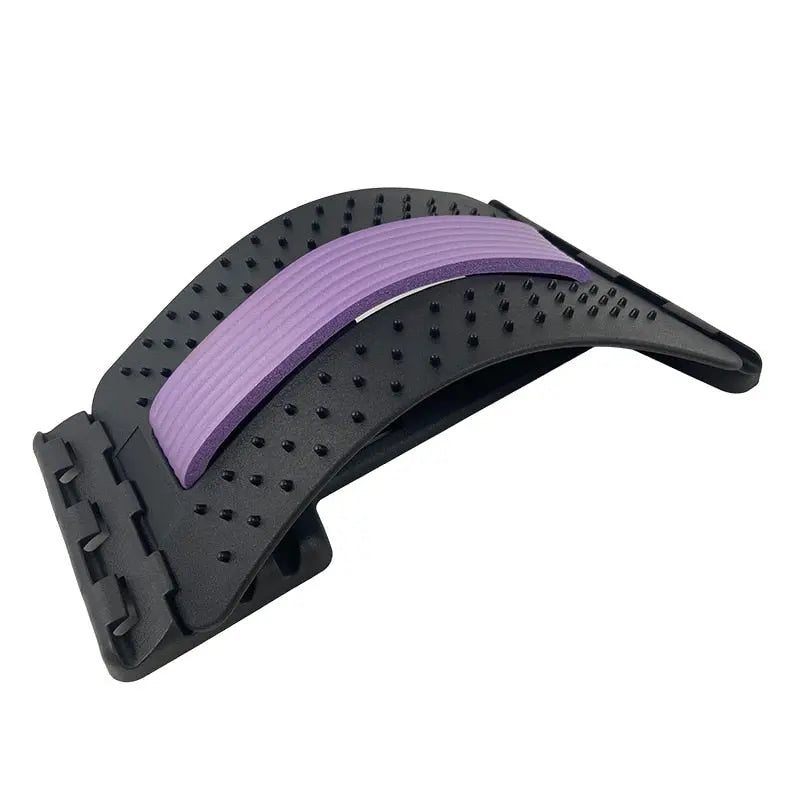 Back Massage Stretcher Purple black