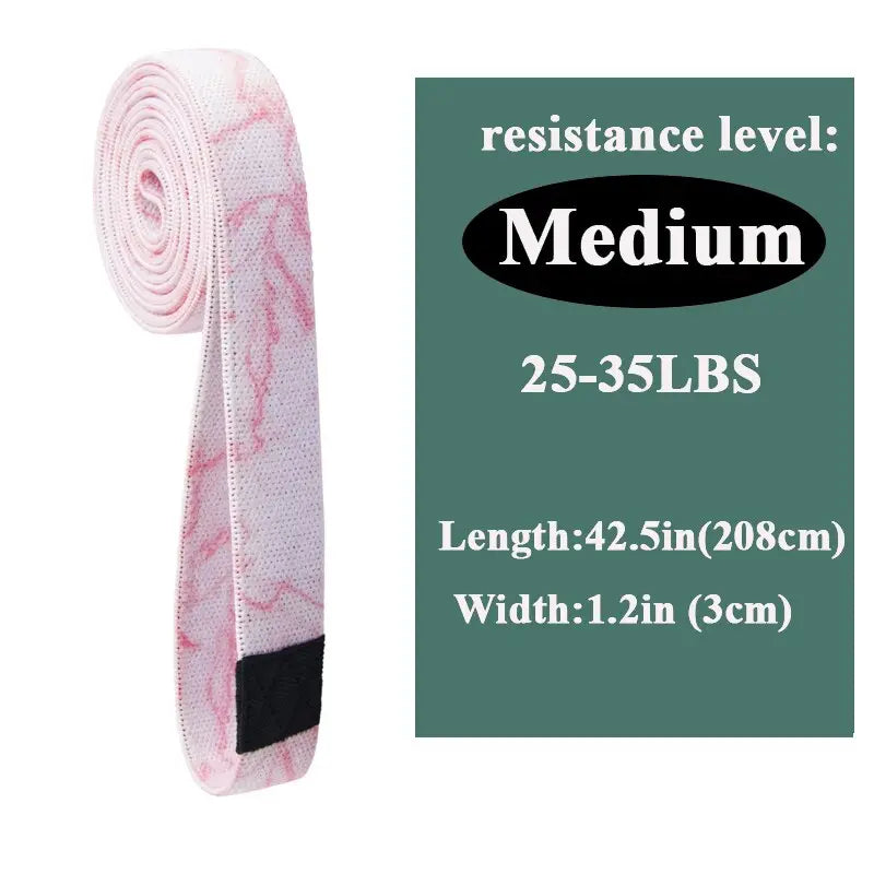 Booty Fabric Resistance Bands Set marble 3-pink M