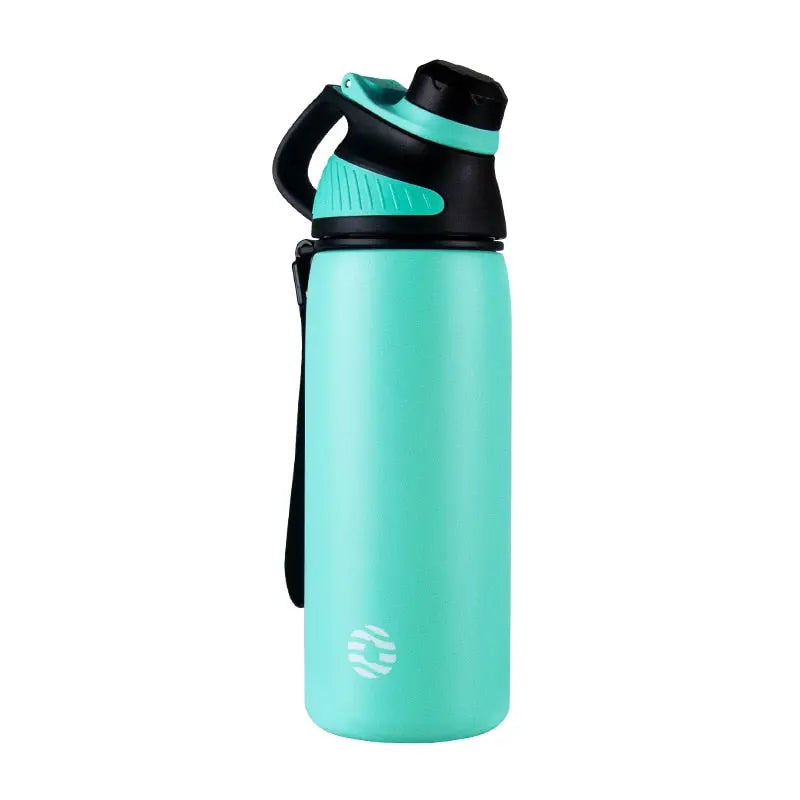 Double Wall Vacuum Flask With Magnetic Lid Mint Green