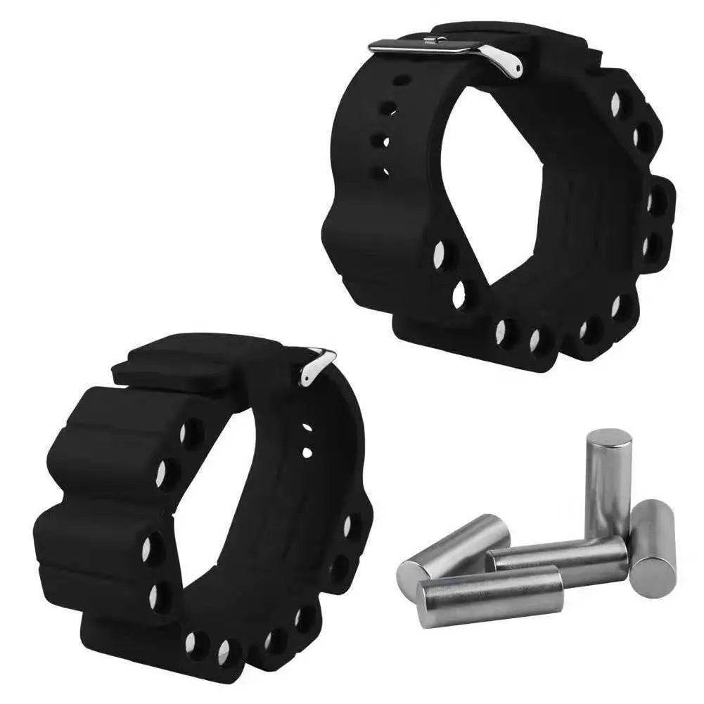 Durable Wrist Weights Silicone Bracelet Black