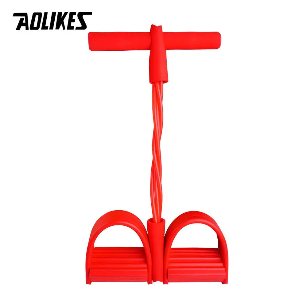 Elastic Pull Ropes Exerciser Type B--Red