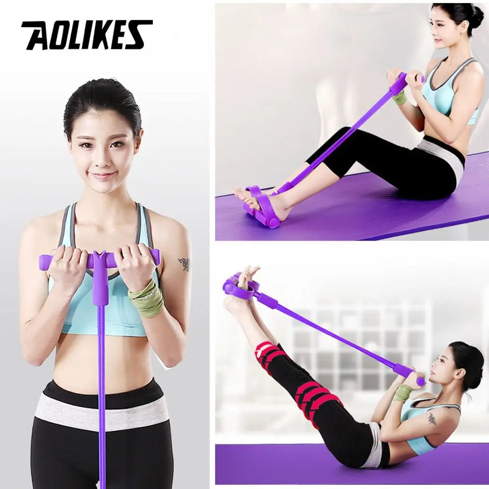 Elastic Pull Ropes Exerciser