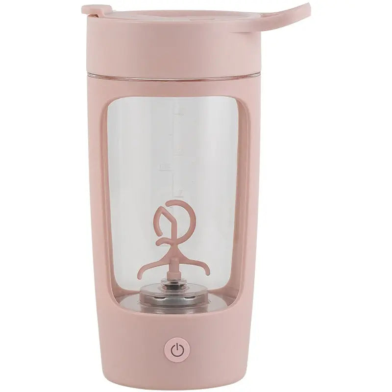 Electric Protein Shaker Bottle Pink