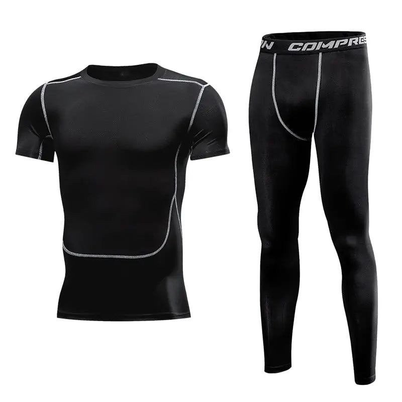 Fitness Compression Suits Running Set A