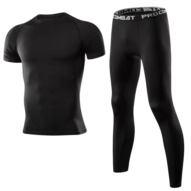 Fitness Compression Suits Running Set K