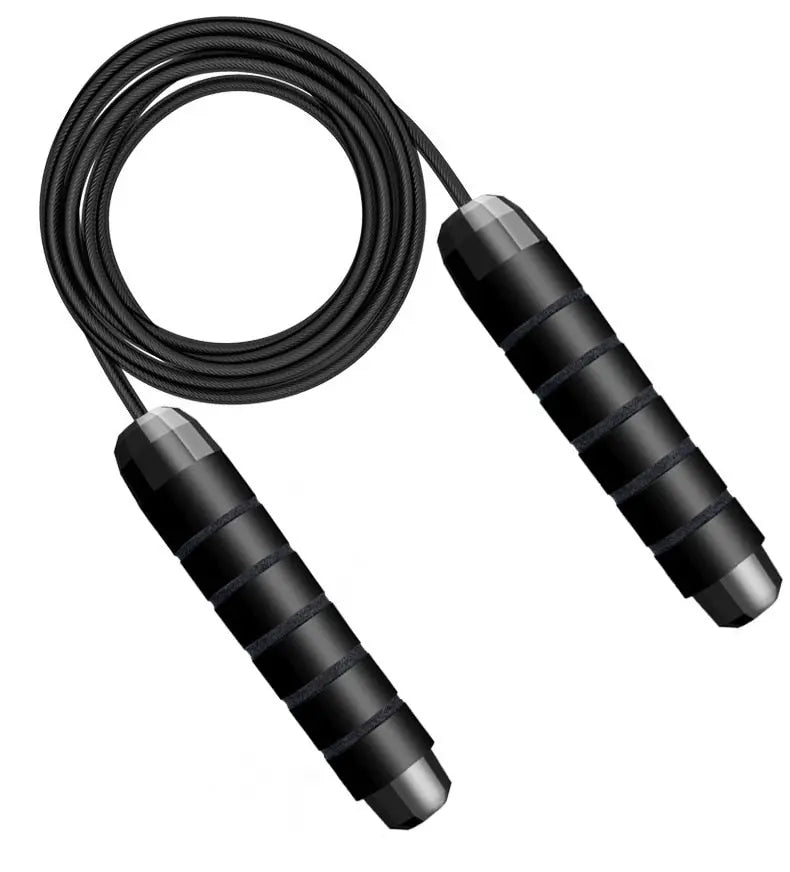 Fitness Speed Jump Rope Black