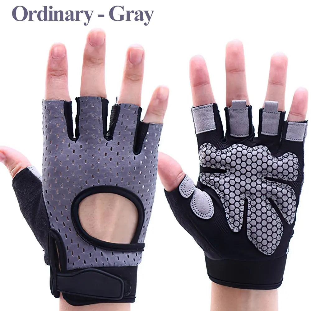 Fitness Weight Lifting Gloves ordinary-gray