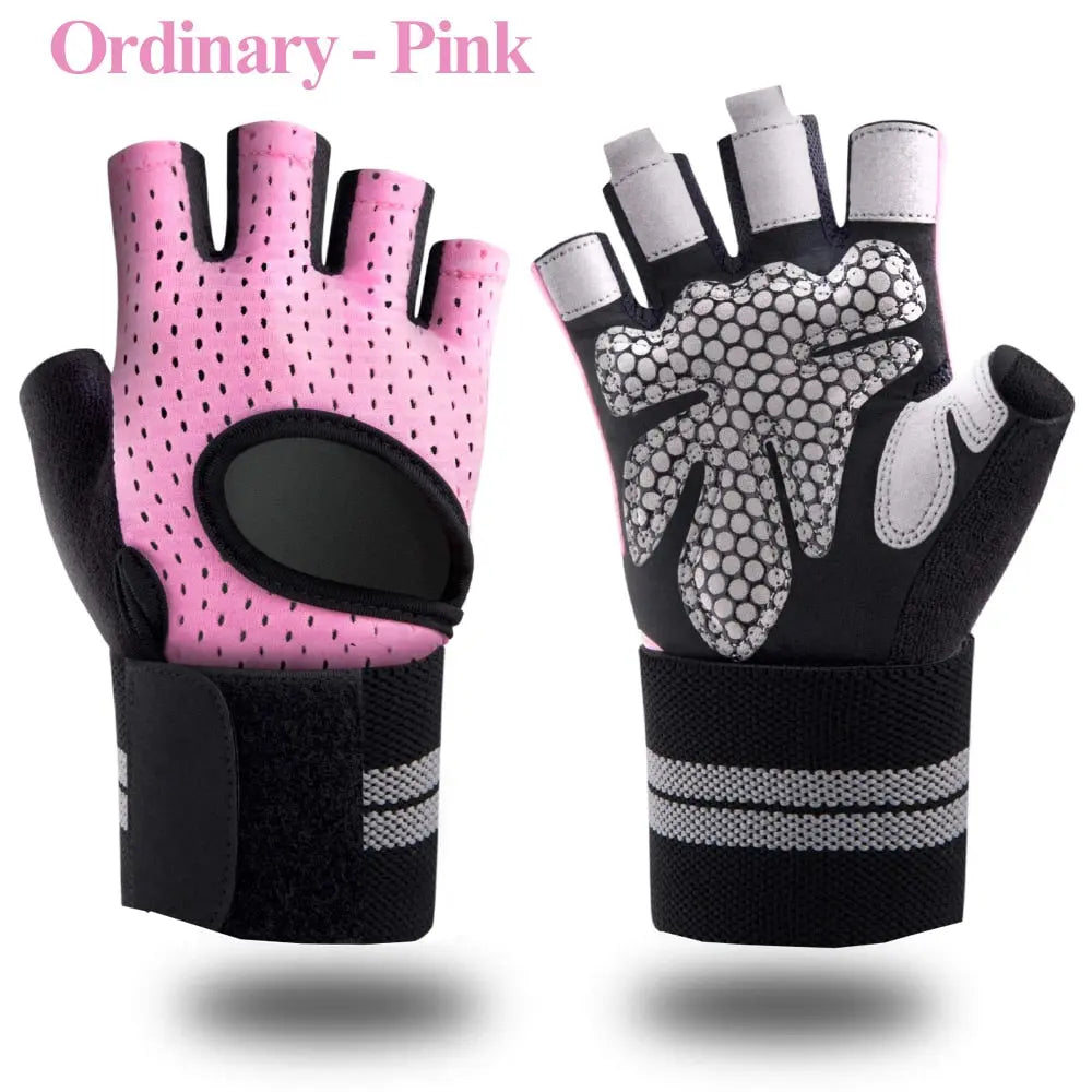 Fitness Weight Lifting Gloves ORDINARY-PINK