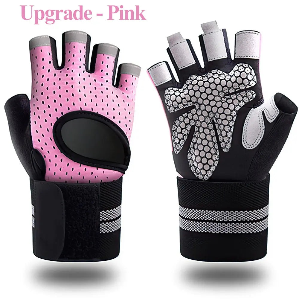 Fitness Weight Lifting Gloves UPGRADE-PINK