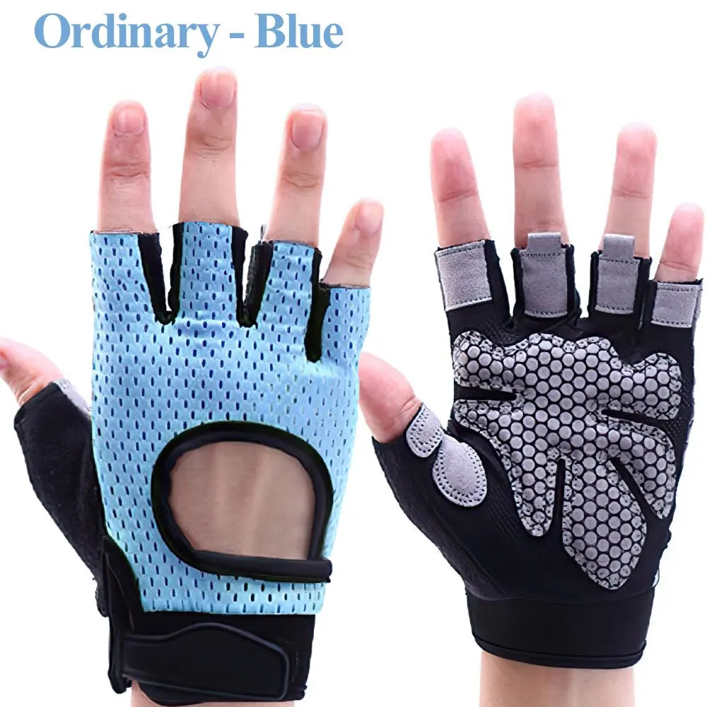 Fitness Weight Lifting Gloves ordinary-blue