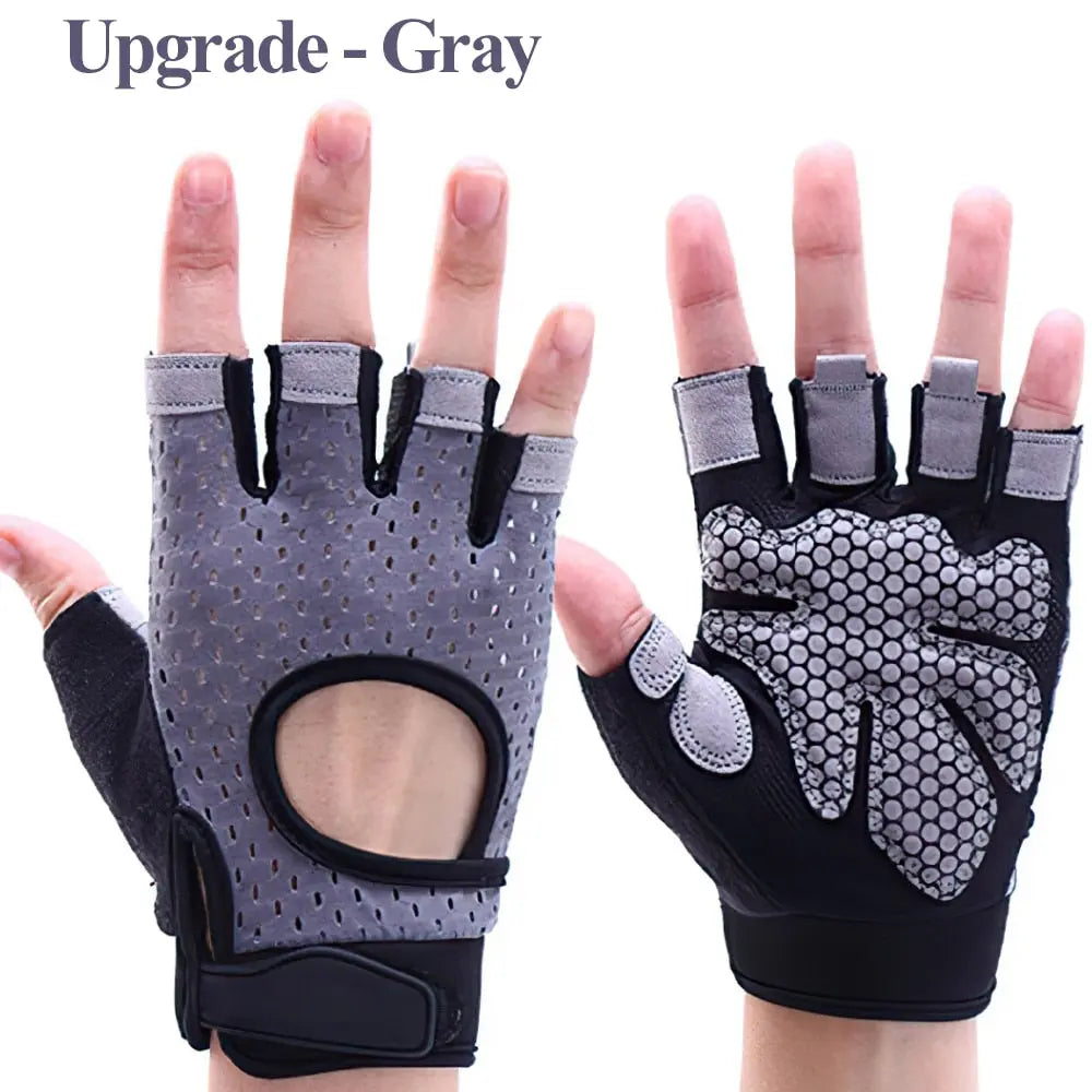 Fitness Weight Lifting Gloves upgrade-gray