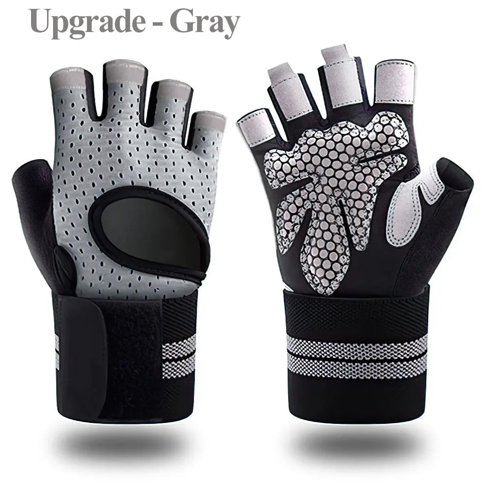 Fitness Weight Lifting Gloves UPGRADE-GRAY