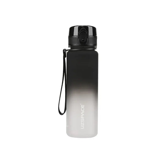 Gradient Plastic Frosted Sports Water Bottle