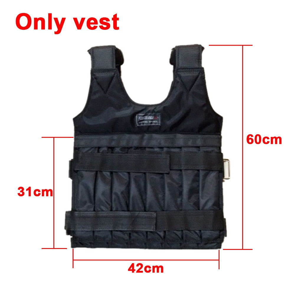 20/50kg Adjustable Loading Weight Vest