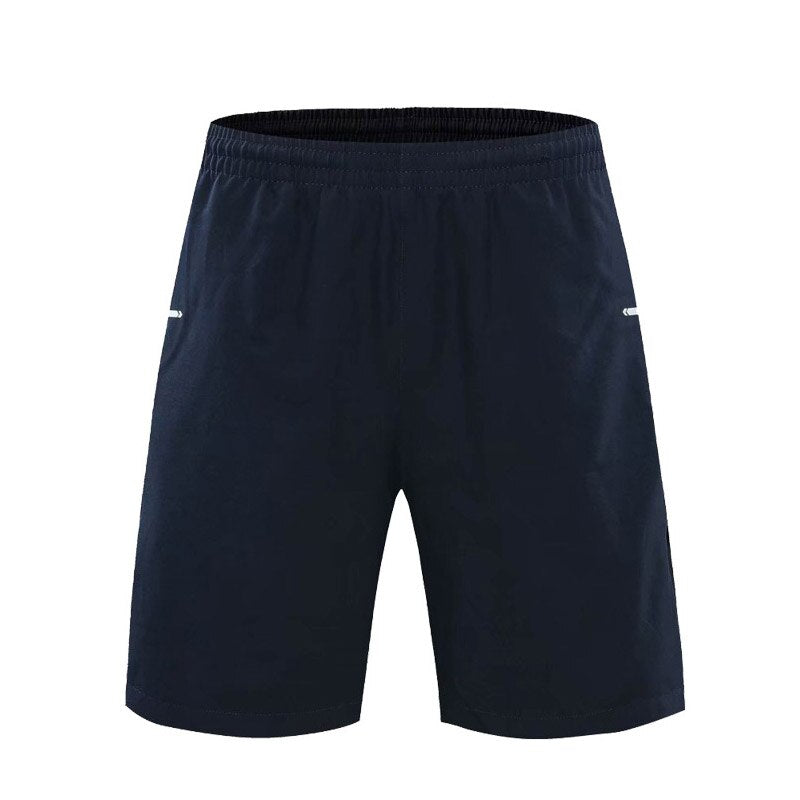 Men Summer Gym Running Shorts Black blue