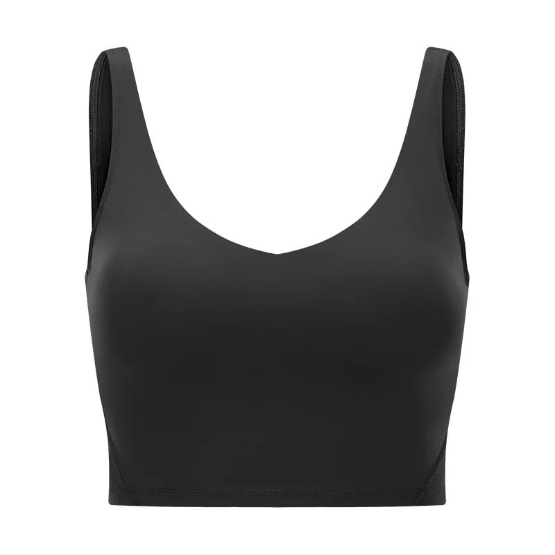 Passion U-Back Women Yoga Bras Black