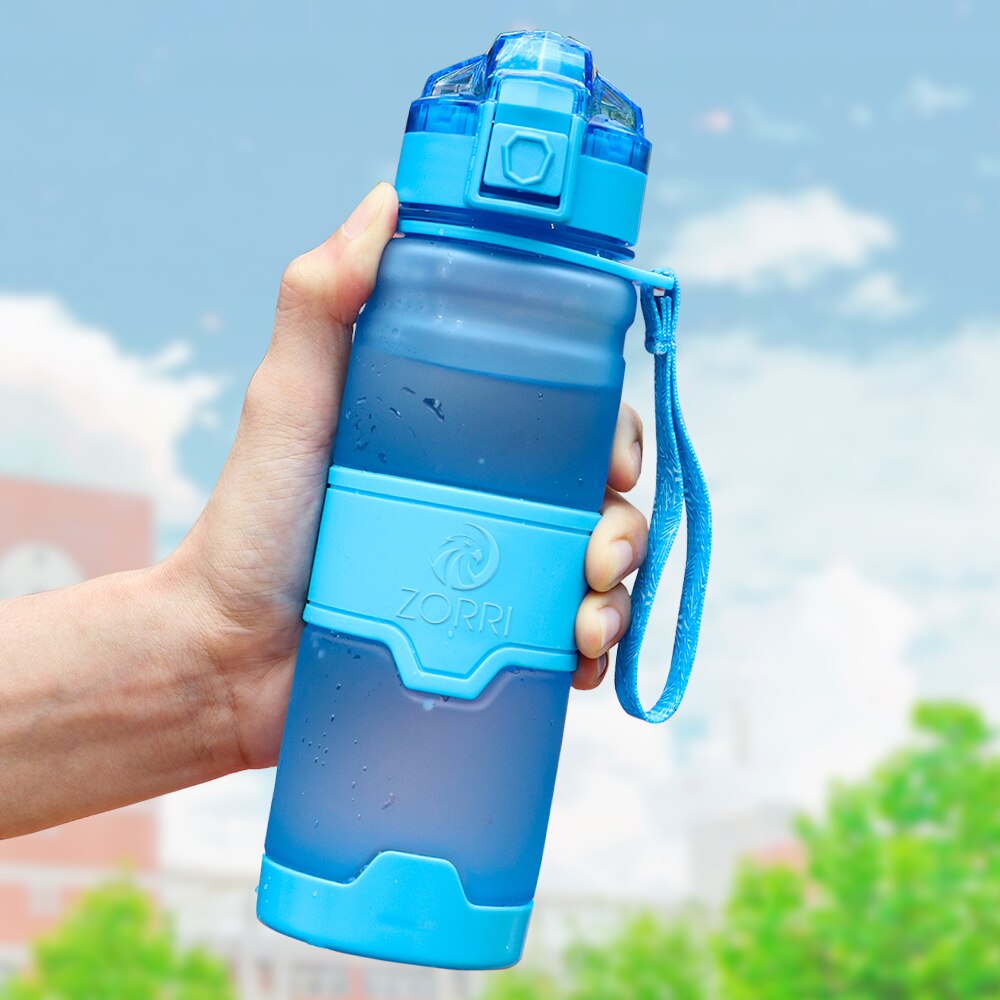 BPA Free Sports Water Bottle Blue
