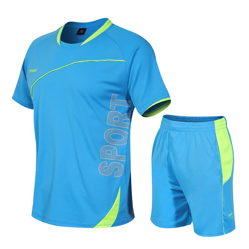 Men's Sportswear Elastic Tracksuit Light blue