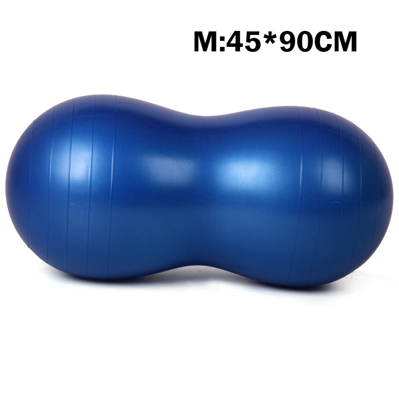 Anti-Burst Pilates Fitness ball 45-90cm blue