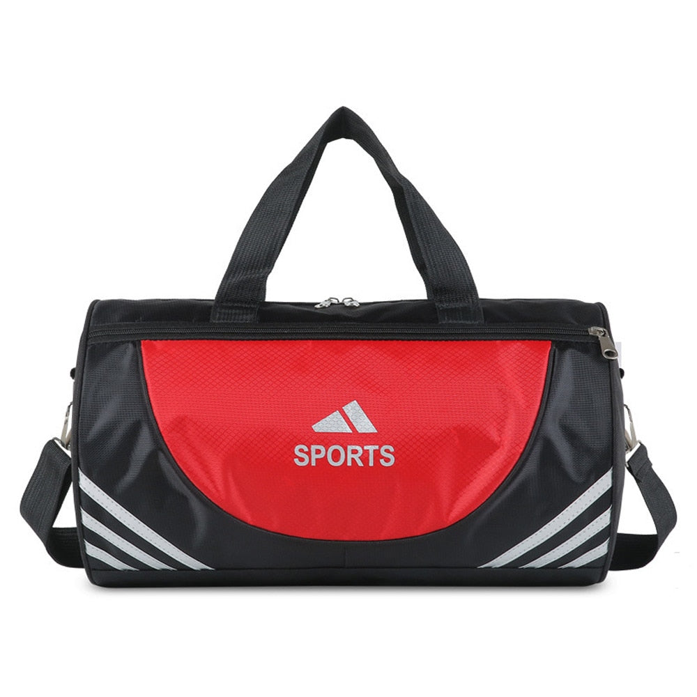 Women Fitness Travel Crossbody Sport Bags Red