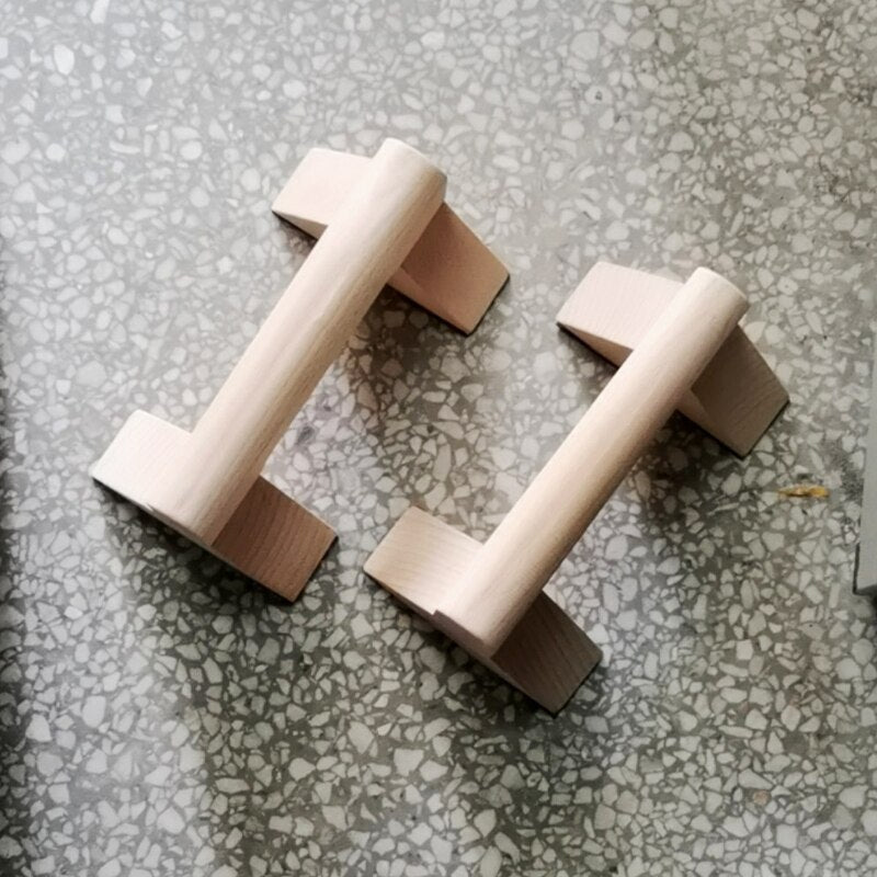 Home Wooden Push Up Bars