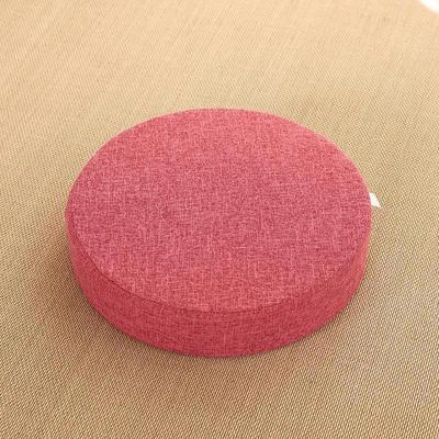 Yoga Meditation Cushion Backrest Pillow Light Red 40x6cm