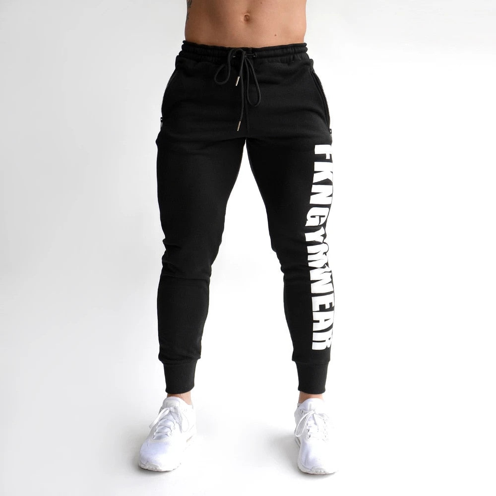 Men Cotton Gym Fitness Pants