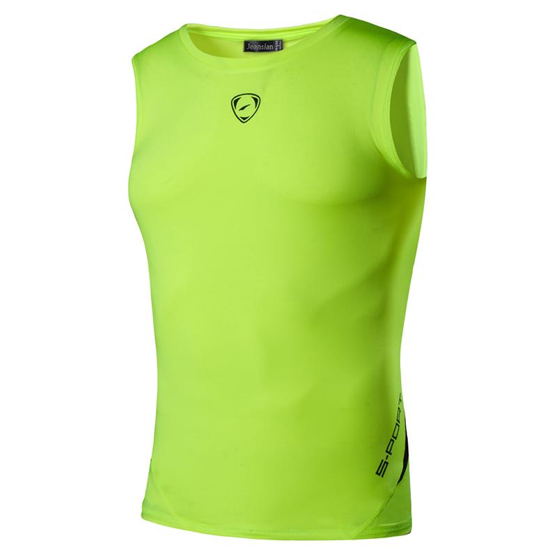 Men's Quick Dry Sleeveless Sport Shirts LSL208-GreenYellow China