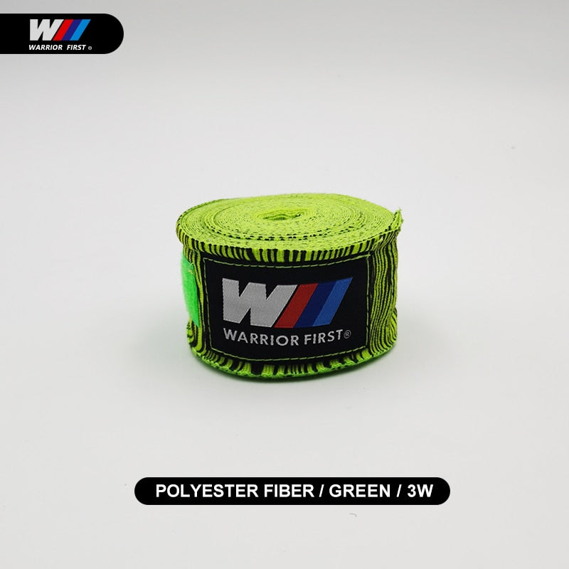 Zebra Pattern Boxing Handwraps China 3M Zebra-Neon Green