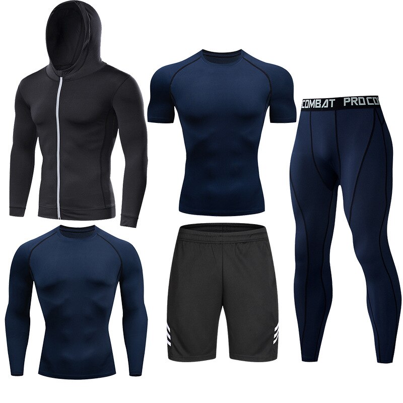 Men Fitness Compression Running Set 8655103308432