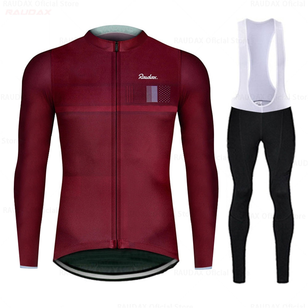 Men Long Sleeve Cycling Sets 5