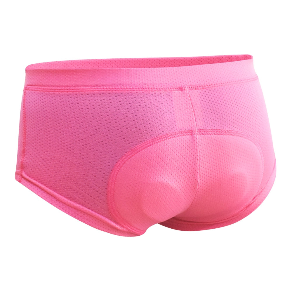 Women 3D Gel Cycling Shorts Pink Style Shorts