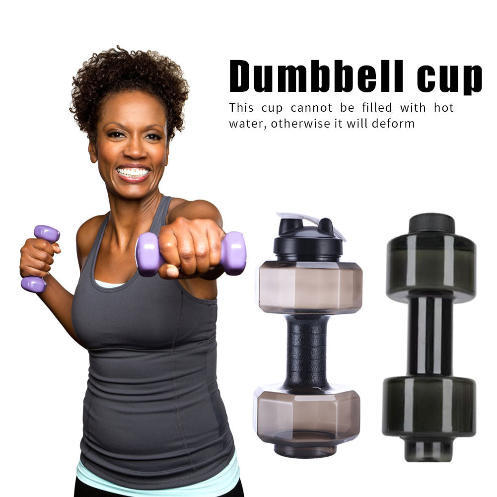 Large Capacity Dumbbells Cold Water Bottle