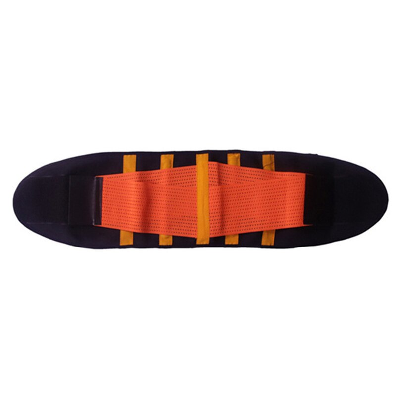 Women Waist Trainer Lumbar Back Belt Orange