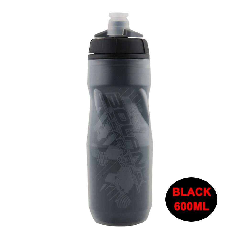 Ice-protected Bicycle Water Bottle Black