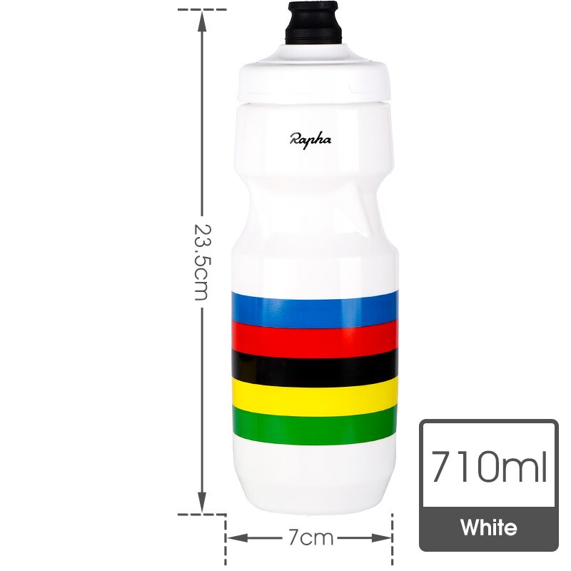 Ultralight Leak-proof PP Drink Bicycle Bottles White 710ml