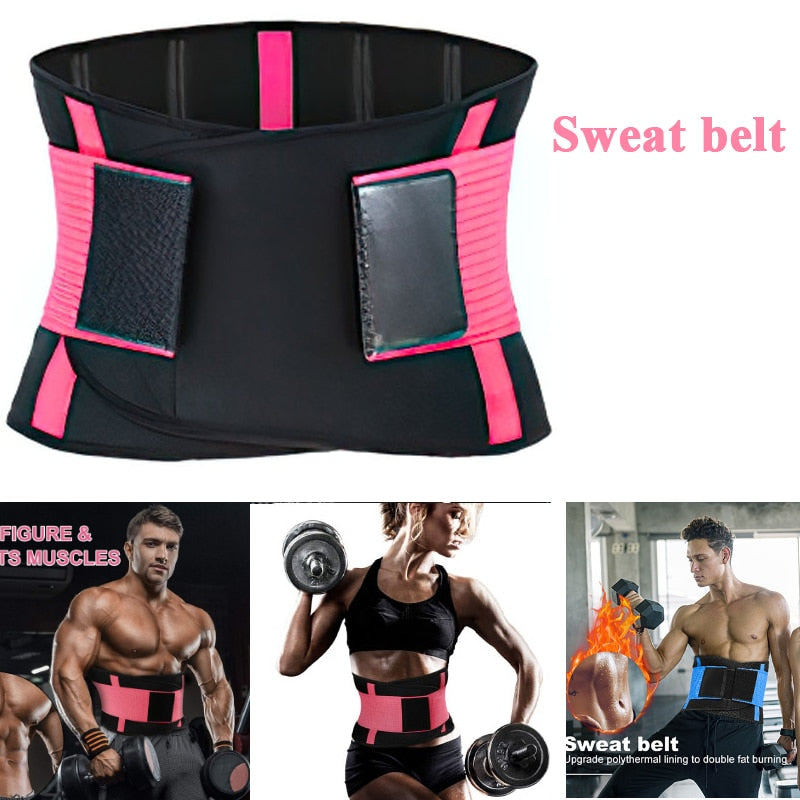 Gym Fitness Weight Lifting Belt pink sweat belt
