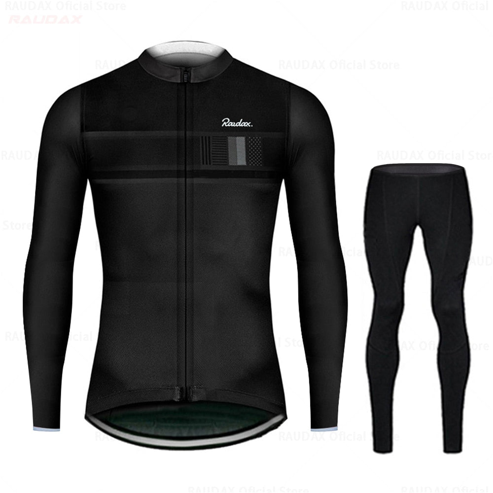 Men Long Sleeve Cycling Sets