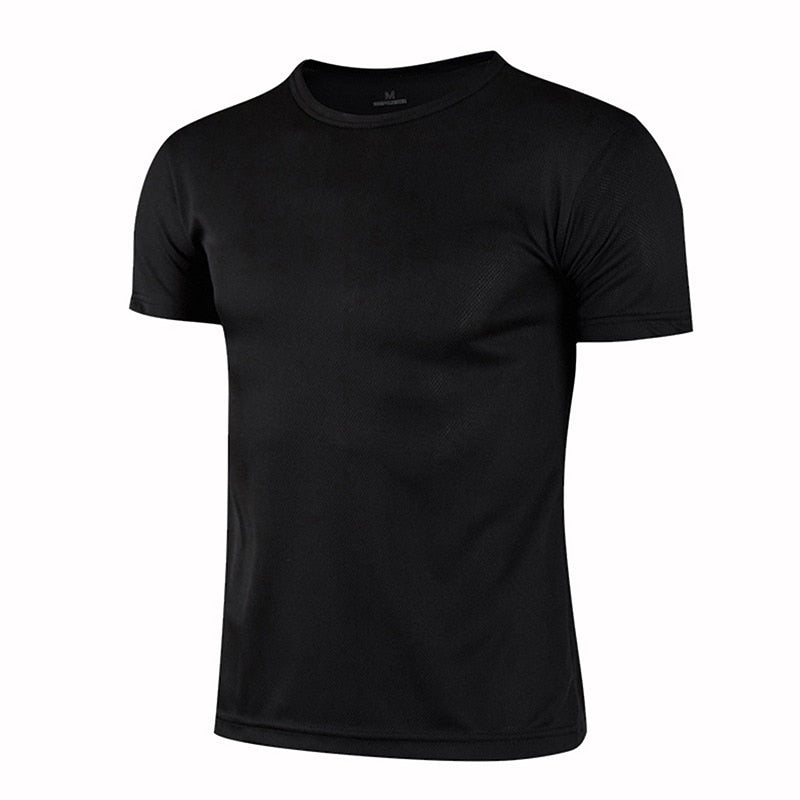 Quick-drying Round Neck Sport T-shirt black China|Pack of 1